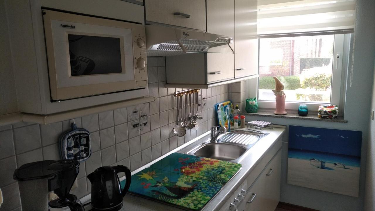 Haus Tertius - Strand- Und Hafennahe Ruhige Ferienwohnung Büsum Buitenkant foto