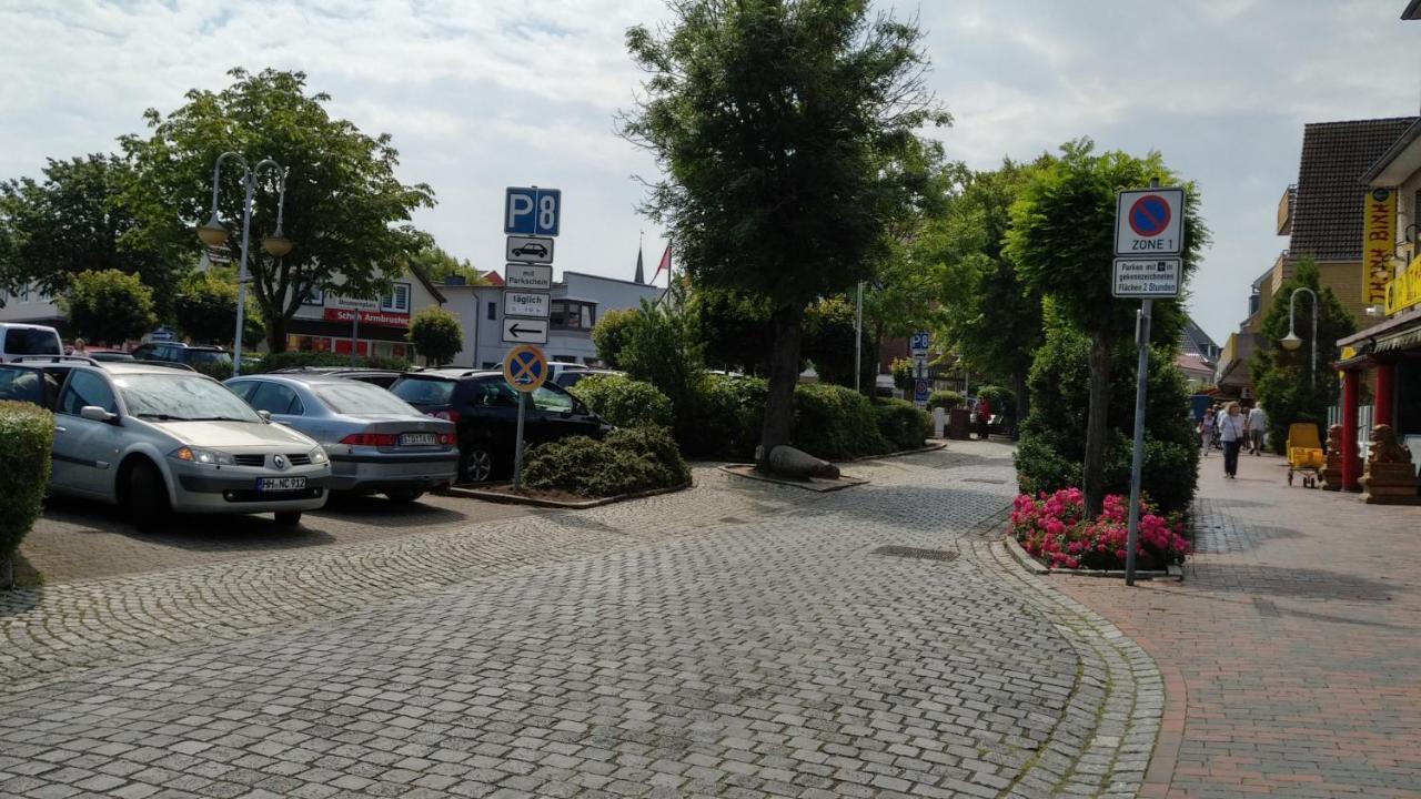 Haus Tertius - Strand- Und Hafennahe Ruhige Ferienwohnung Büsum Buitenkant foto