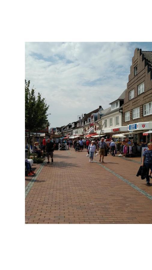 Haus Tertius - Strand- Und Hafennahe Ruhige Ferienwohnung Büsum Buitenkant foto