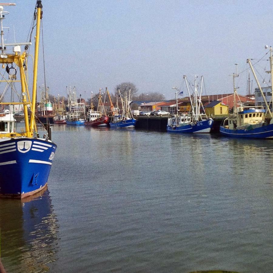 Haus Tertius - Strand- Und Hafennahe Ruhige Ferienwohnung Büsum Buitenkant foto