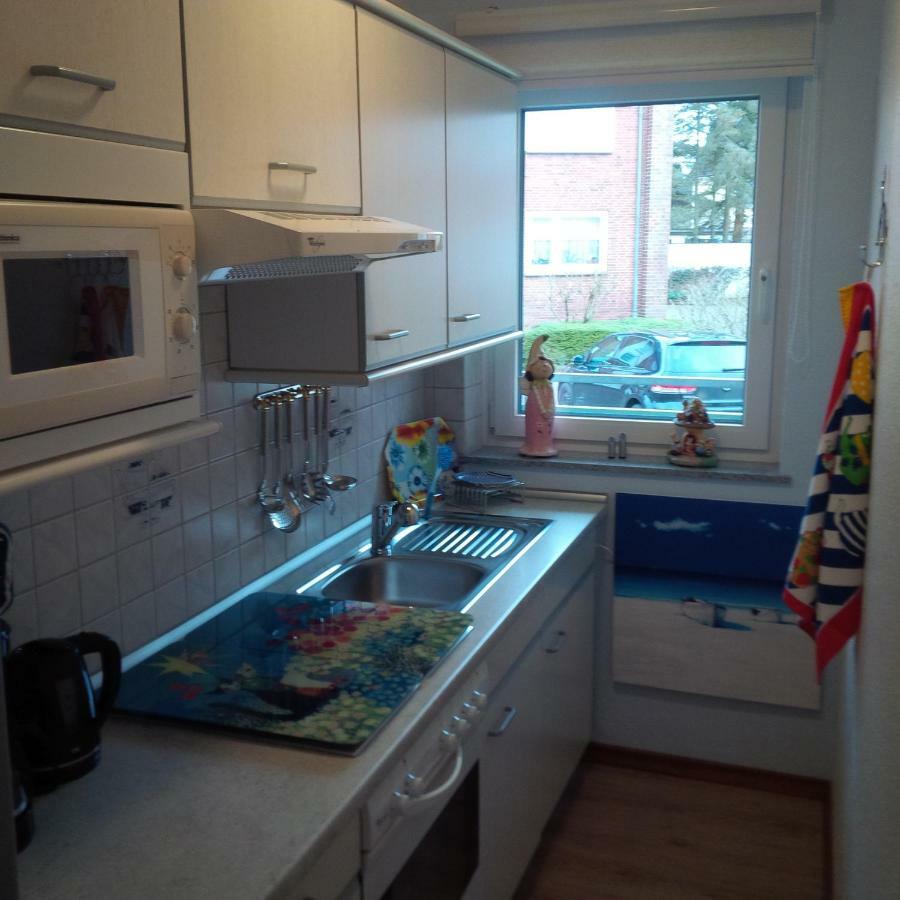 Haus Tertius - Strand- Und Hafennahe Ruhige Ferienwohnung Büsum Buitenkant foto